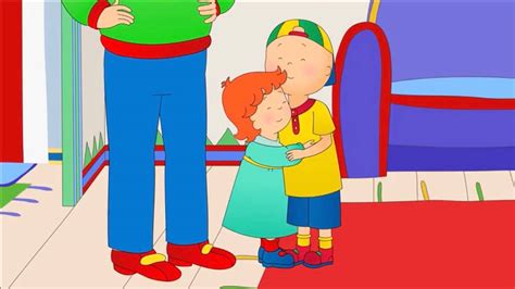 Caillou And Rosie Hug By Deashawnreese On Deviantart