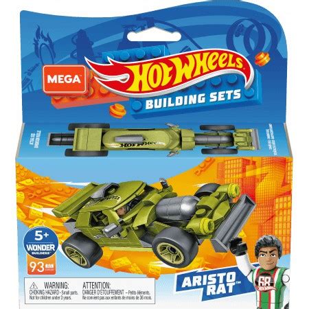 Mega Construx Hot Wheels Gvg Aristo Rat Pcs Shopee Singapore