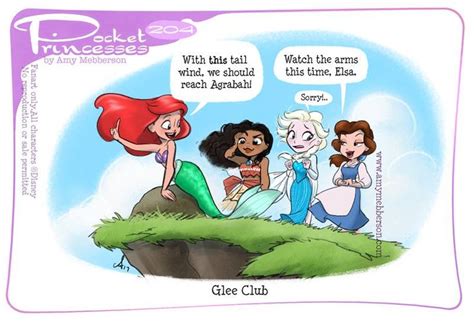 Funny Disney Pocket Princesses