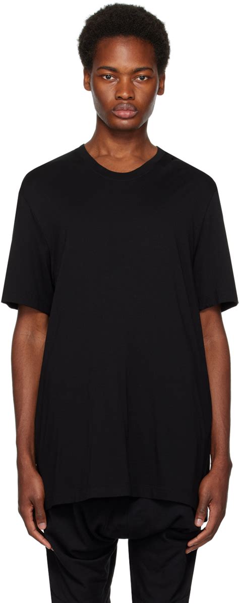 Black Crewneck T Shirt By Julius On Sale