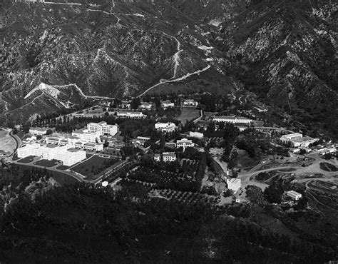 1964 Aerial View Of The Veterans Hospital Located In Sylmar Ca San