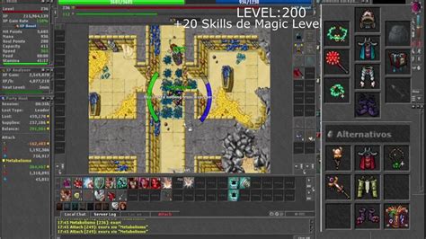 Tibia Mage Set Level A Youtube