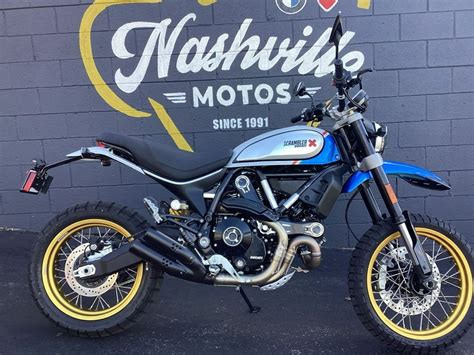 Ducati Scrambler Desert Sled Sparking Blue For Sale In Nashville Tn