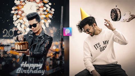 PicsArt Happy Birthday Photo Editing Tutorial In PicsArt Step By Step