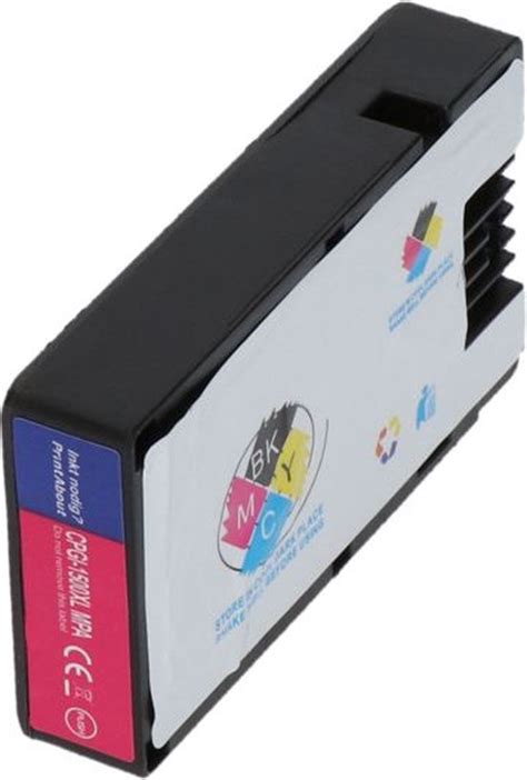 PrintAbout Huismerk Inktcartridge PGI 1500XL M Magenta Hoge Capaciteit