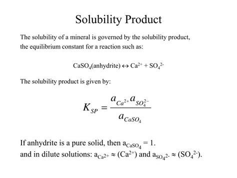 PPT - Solubility Product PowerPoint Presentation, free download - ID ...