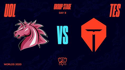 Uol Vs Tes Worlds Group Stage Day Unicorns Of Love Vs Top Esports