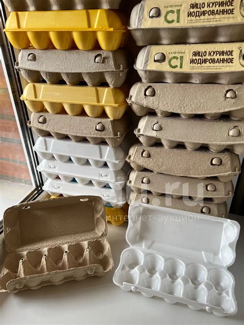 Контейнеры для яиц (картон, пенопласт) — купить в Красноярске ...