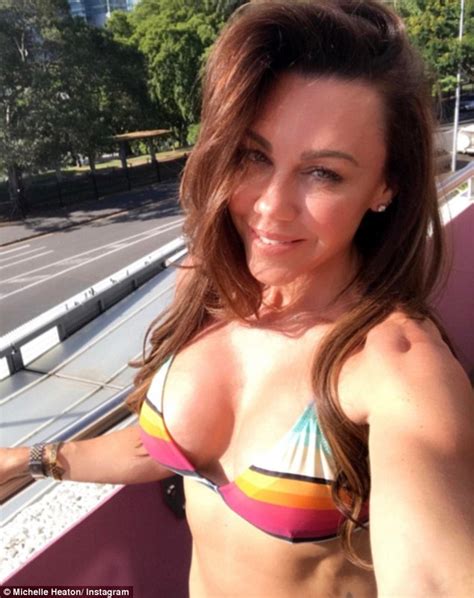 Michelle Heaton Sizzles In Bikini Snaps While On Tour Daily Mail Online