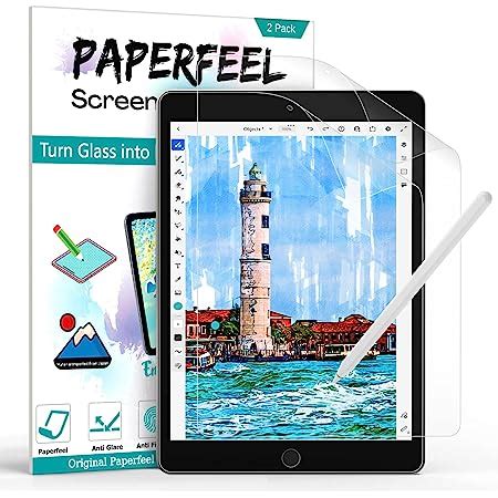 2 Stück Paperfeel Schutzfolie für iPad 9 8 7 Generation 10 2