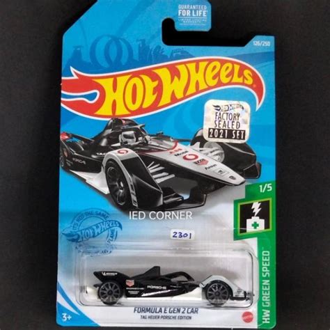 Jual Hot Wheels Formula E Gen 2 Car TAG Heuer Porsche Edition 2301 M08 Shopee Indonesia