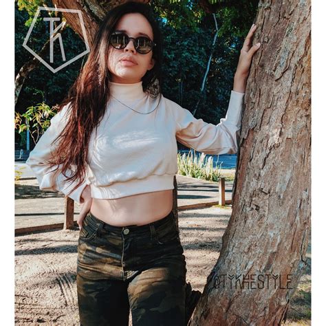 Cropped Manga Longa Nude Shopee Brasil