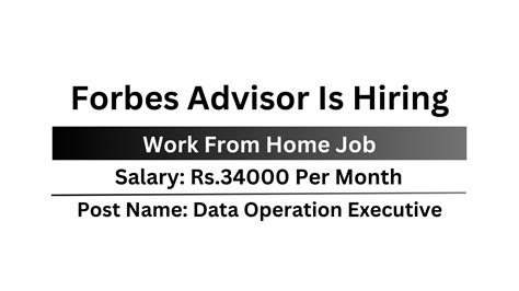 Forbes Advisor Is Hiring | Work From Home | Data Operation Executive ... 