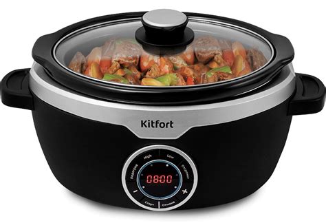 Обзор медленноварки Kitfort KT-217