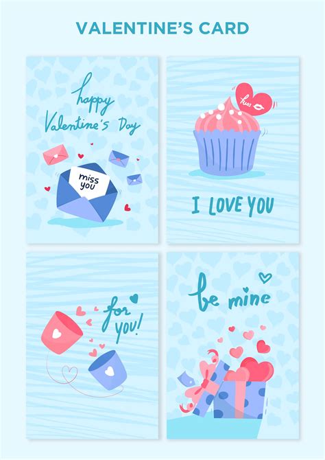 Valentine Cards - 10 Free PDF Printables | Printablee