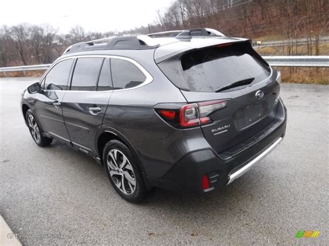 Magnetite Gray Metallic 2021 Subaru Outback 25i Touring Exterior Photo