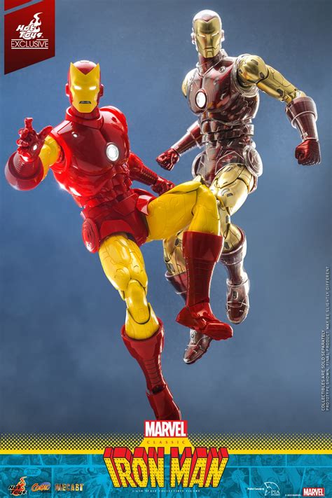 Classic Marvel Comics Iron Man Lands At Hot Toys With New Figure