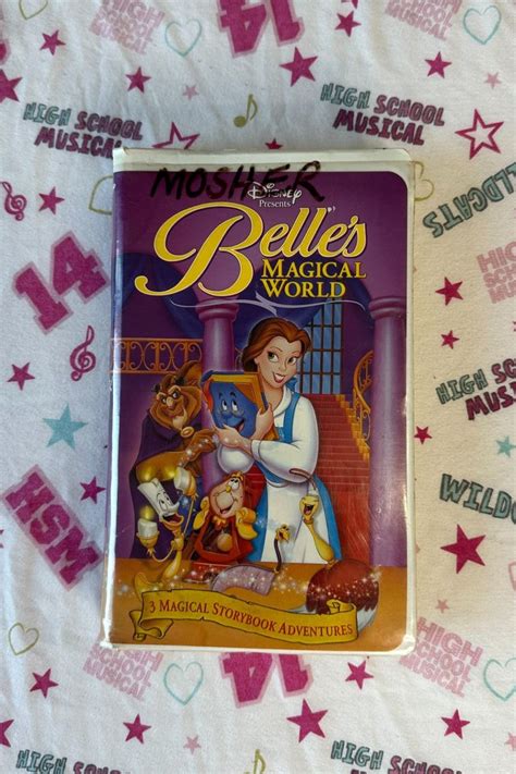 1998 BELLE'S MAGICAL WORLD VHS* – Nostalchicks