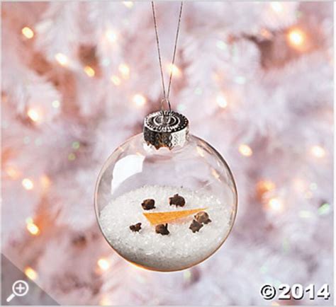 Epsom Salts Melted Snowman Melted Snowman Ornament Diy Snowman Ornaments Snowman Ornaments