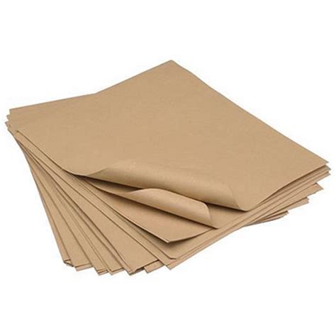 Imitation Kraft Wrapping Paper Folded Sheets X Mm Pack