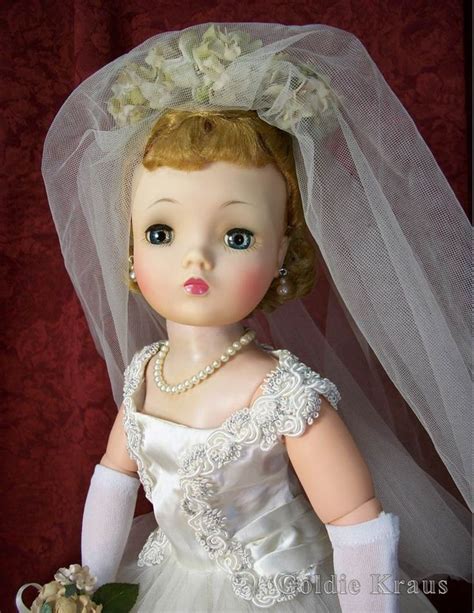 Cissy Doll In Original Outfit 1957 Cissy Bride Bride Dolls Madame