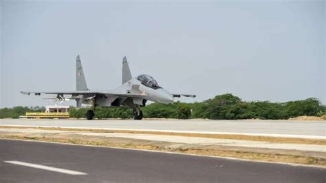 Iaf Gadkari Promises Emergency Landing Strips Days Rajnath Singh