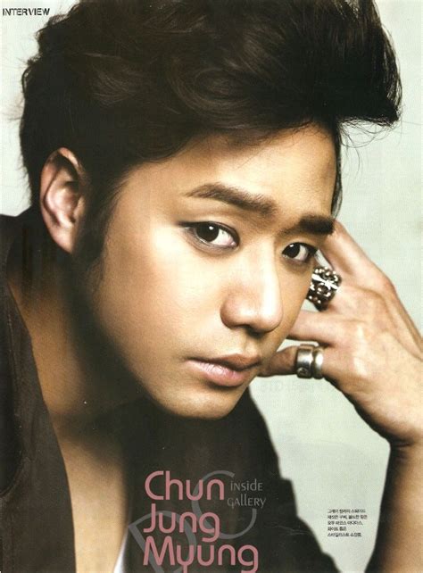 Chun Jung Myung Goes Retro Tough For Singles Magazine A Koala S