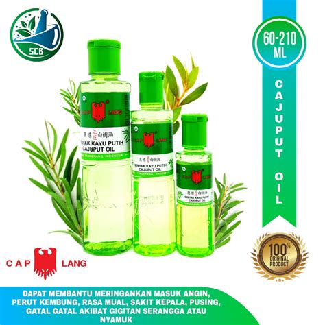 Jual Minyak Kayu Putih Cap Lang Cajuput Oil Minyak Kayu Putih Ml