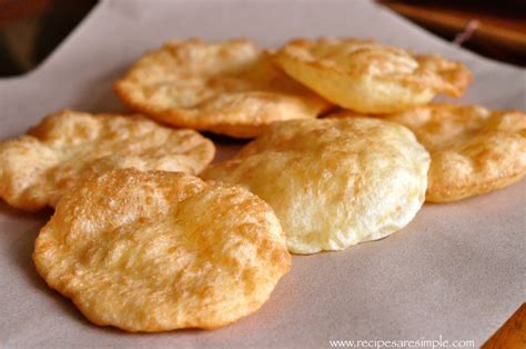 Soft Fluffy Bhatura - Indian Puffed Bread using Yeast