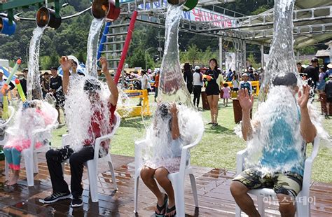 “땀띠물로 더위 사냥”평창 더위사냥축제 개막