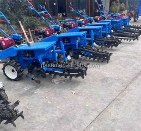 Construction Trenching Machine Hydraulic Chain Digging Trencher Hand