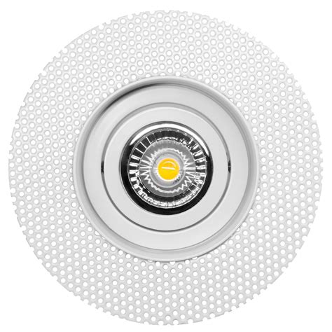 Trimless Round Reality Fire Rated Adjustable Downlight Gu Led Warm