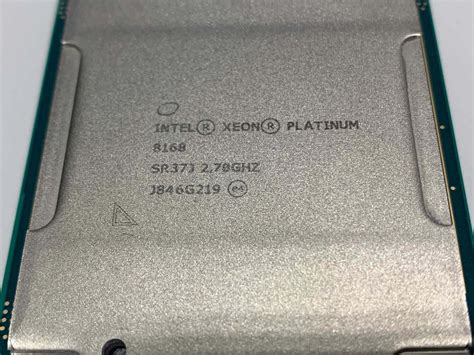 Processador Intel Xeon Platinum 8168 Escalonável | Mercado Livre