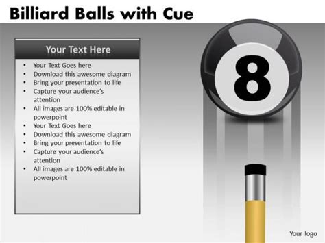 Strike 8 Ball Pool Strategy PowerPoint Templates - PowerPoint Templates