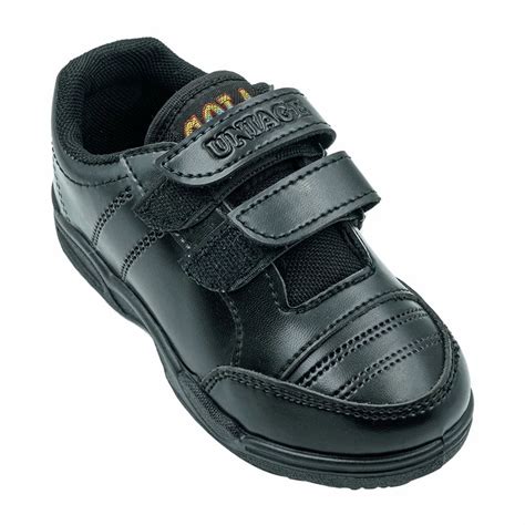 Unisex Black Gola School Shoes With Velcro At ₹ 160 Pair In New Delhi