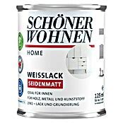 Sch Ner Wohnen Farbe Home Wei Lack Reinwei Ml Seidenmatt Bauhaus