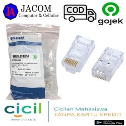 Jual Konektor RJ45 Cat6 BELDEN ORIGINAL Eceran Jakarta Pusat