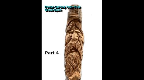 Power Carving Your First Wood Spirit Part 4 Youtube