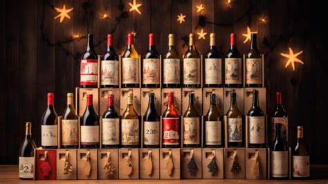 Wine Advent Calendar Days Of Drinking Wooden Christmas Advent