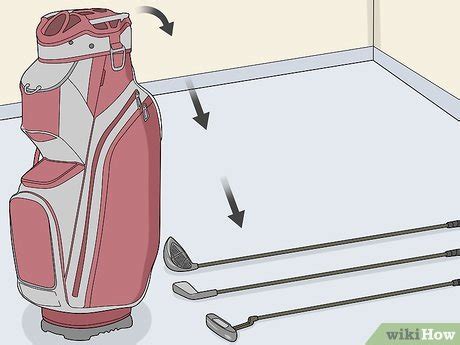 Easy Ways To Arrange Clubs In A Golf Bag Wikihow Fitness