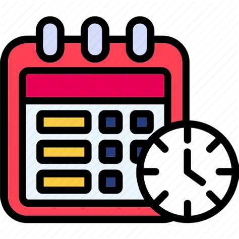 Schedule Icon Download On Iconfinder On Iconfinder