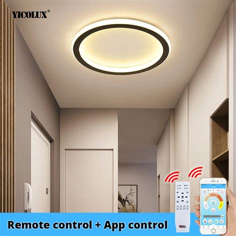 L Mpara Led De Techo Con Control Remoto Para El Hogar Iluminaci N De