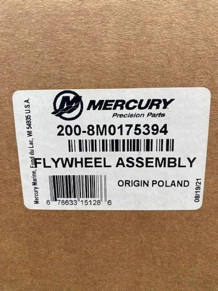 New Quicksilver Flywheel Assembly M Speed Custom Marine