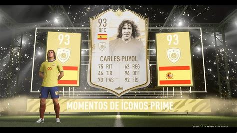 Fifa 21 Prime Icon Moments Carles Puyol 93 Fifa 21 Ultimate Team