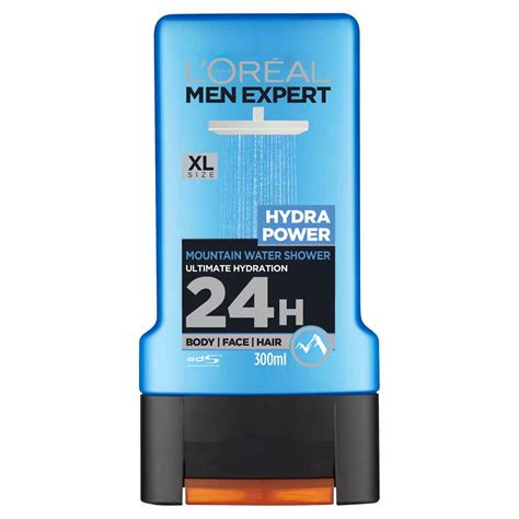 L Oreal Paris Men Expert Hydra Power Shower Gel 300ml Wilko