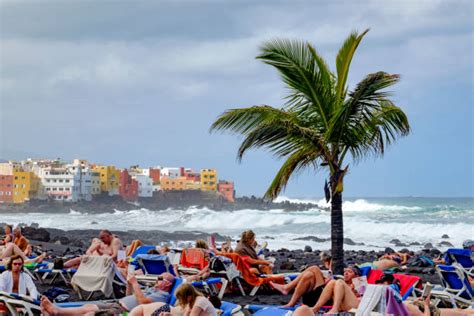 300+ Black Sand Beach Tenerife Stock Photos, Pictures & Royalty-Free ...