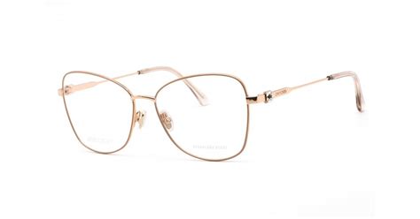 Jimmy Choo Jc304 Eyeglasses Gold Nude Clear Lens In Metallic For Men Lyst