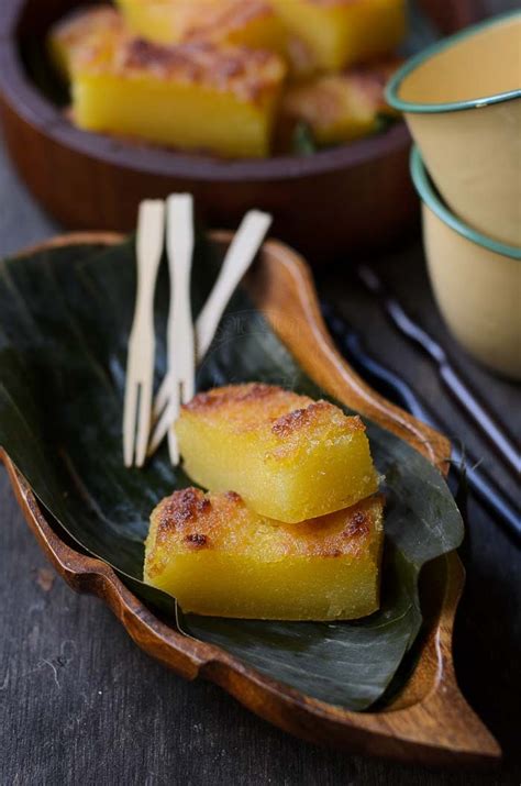 Kuih Bingka Ubi Kayu - Lisa's Lemony Kitchen