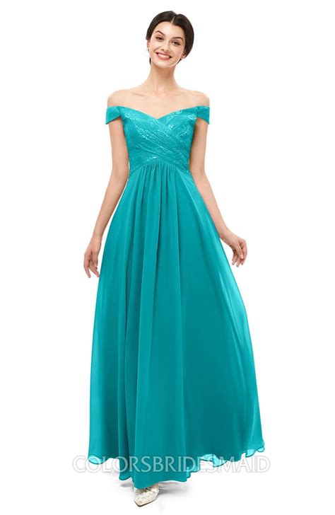 Colsbm Lilith Teal Bridesmaid Dresses Colorsbridesmaid