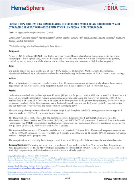 Pdf Pb R Mpv Followed By Consolidation Reduced Dose Whole Brain